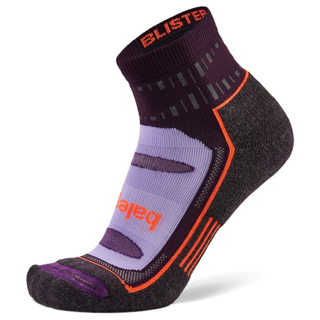 Balega Blister Resist Quarter Socks  -  Small / Eggplant