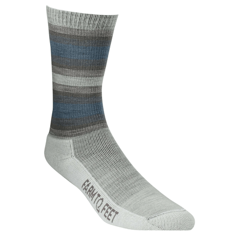 Farm to Feet Womens Princeton Crew Socks  -  Medium / Natural