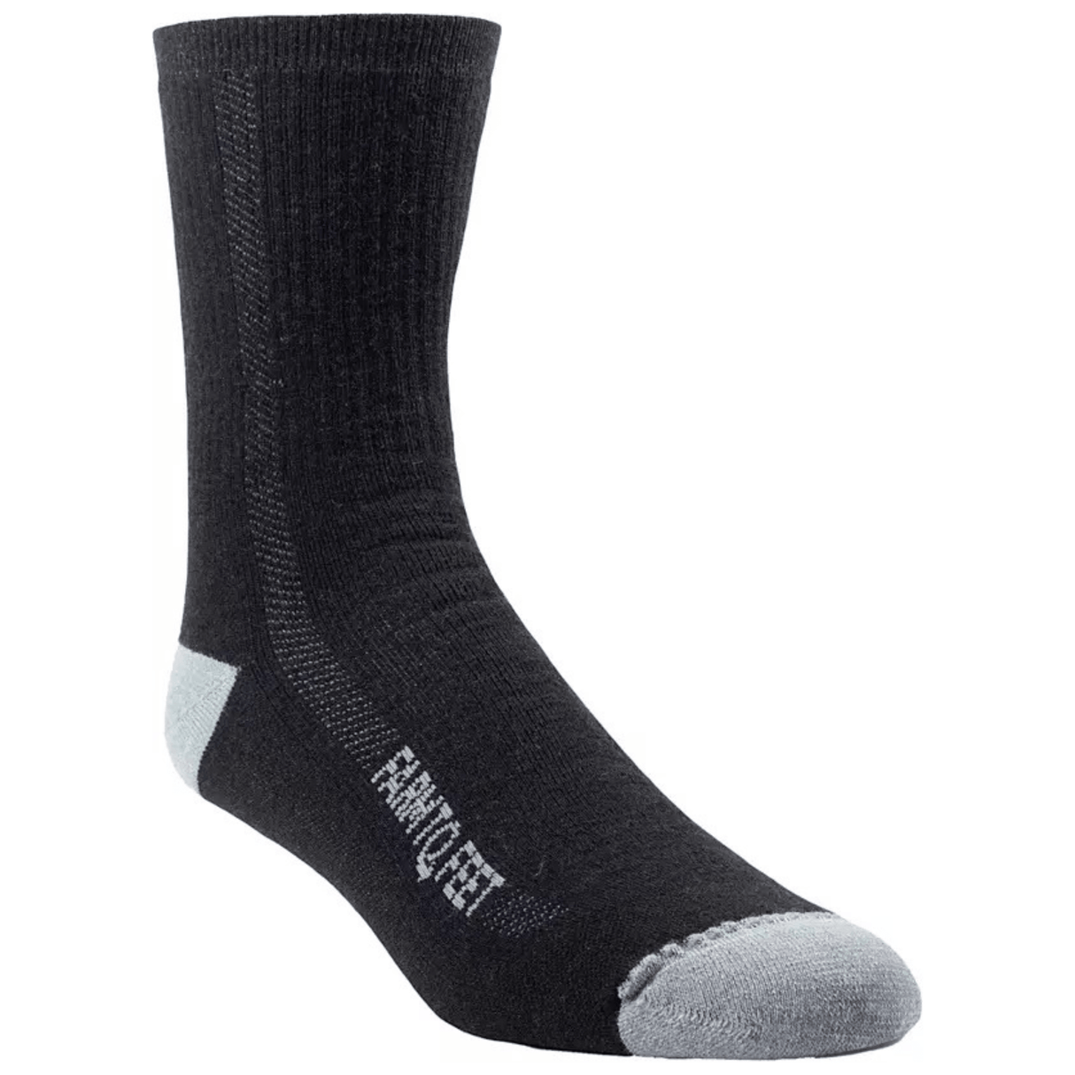 Farm to Feet Denver Trail 3/4 Crew Socks  -  Small / Black