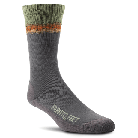 Farm to Feet Missoula Light Cushion Socks  -  Medium / Rainbow Trout