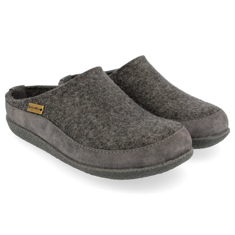 Haflinger Skane Wool Clogs  -  41 / Gray