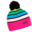 Turtle Fur Youth Rooftop Rave Beanie  -  One Size Fits Most / Pink