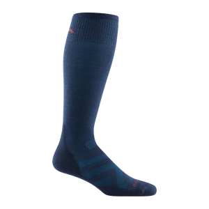 Darn Tough Mens RFL Over-the-Calf Ultra-Lightweight Ski & Snowboard Socks  -  Medium / Eclipse