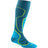 Darn Tough Womens Outer Limits Over-The-Calf Lightweight Ski & Snowboard Socks  -  Small / Cascade