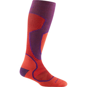 Darn Tough Womens Outer Limits Over-The-Calf Lightweight Ski & Snowboard Socks  -  Small / Nightshade