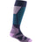 Darn Tough Womens Function X Over-the-Calf Midweight Ski & Snowboard Socks  -  Small / Eclipse