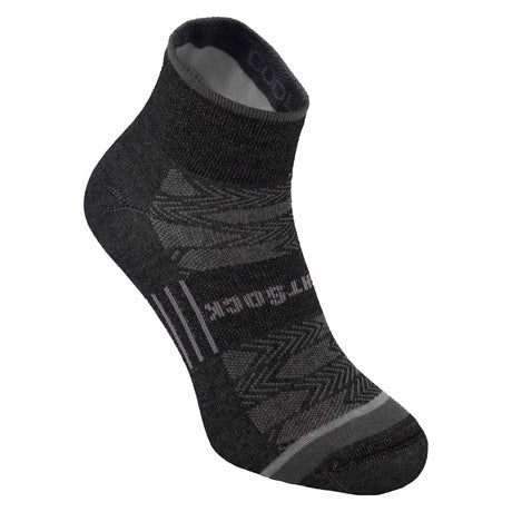 Wrightsock Coolmesh II Quarter Socks  -  Small / Black Pearl