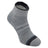 Wrightsock Coolmesh II Quarter Socks  -  Small / Cloud Grey