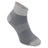 Wrightsock Coolmesh II Quarter Socks  -  Small / Light Grey White