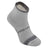 Wrightsock Coolmesh II Quarter Socks  -  Small / White Grey