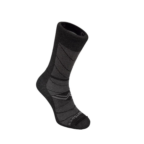 Wrightsock Coolmesh II Crew Socks  -  Small / Black Pearl