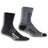 Wrightsock Coolmesh II Crew 2-Pack Socks - Clearance  -  Small / Black/Grey