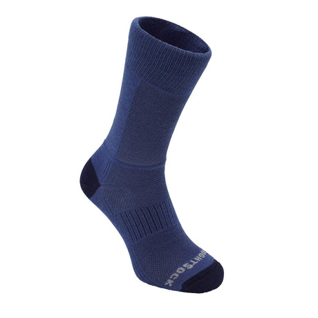 Wrightsock Coolmesh II Crew Socks  -  Small / Sea Blue