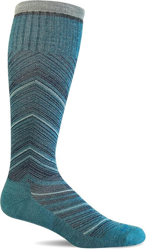 Sockwell Womens Full Flattery Wide Calf Fit Moderate Compression Socks