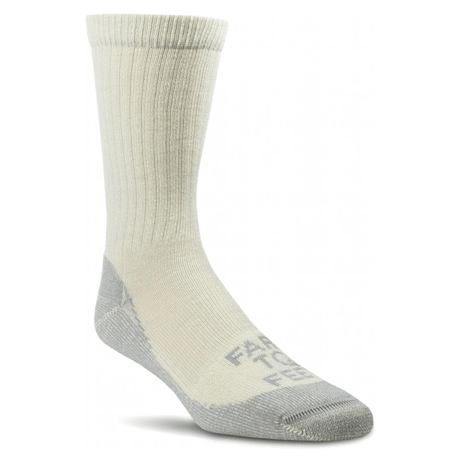 Farm to Feet Boulder Light Cushion Hiking Socks  -  Medium / Silver/Platinum