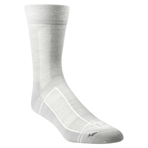 Farm to Feet Greensboro Light Cushion 3/4 Crew Socks  -  Small / Silver Heather