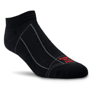 Farm to Feet Greensboro Lightweight Low Socks  -  Medium / Black