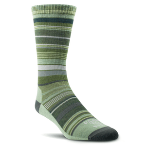 Farm to Feet Womens Ithaca Ultralight Crew Socks  -  Small / Loden Frost/Dark Shadow