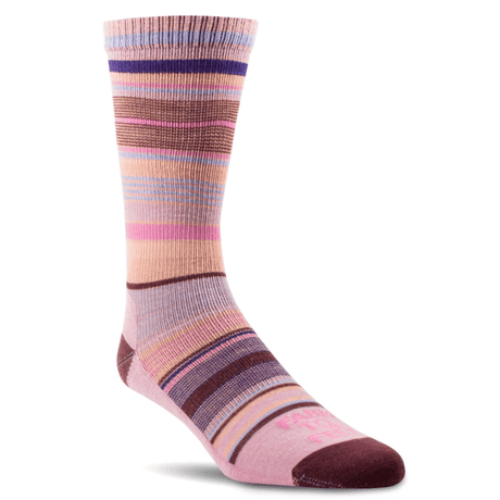 Farm to Feet Womens Ithaca Ultralight Crew Socks  -  Small / Foxglove