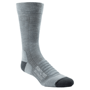 Farm to Feet 3-Pack Damascus Light Cushion Crew Hiking Socks  -  Small / Charcoal