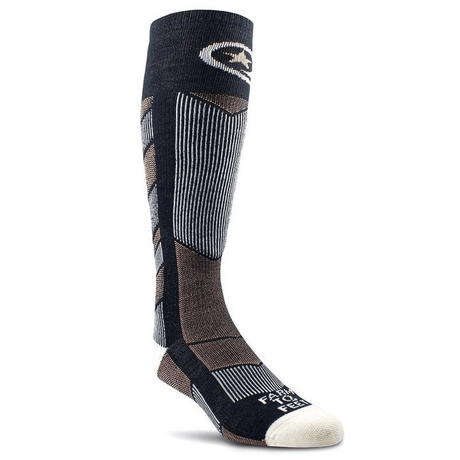 Farm to Feet Park City 2.0 Full Cushion Over-the-Calf Socks - Clearance  -  Small / Total Eclipse