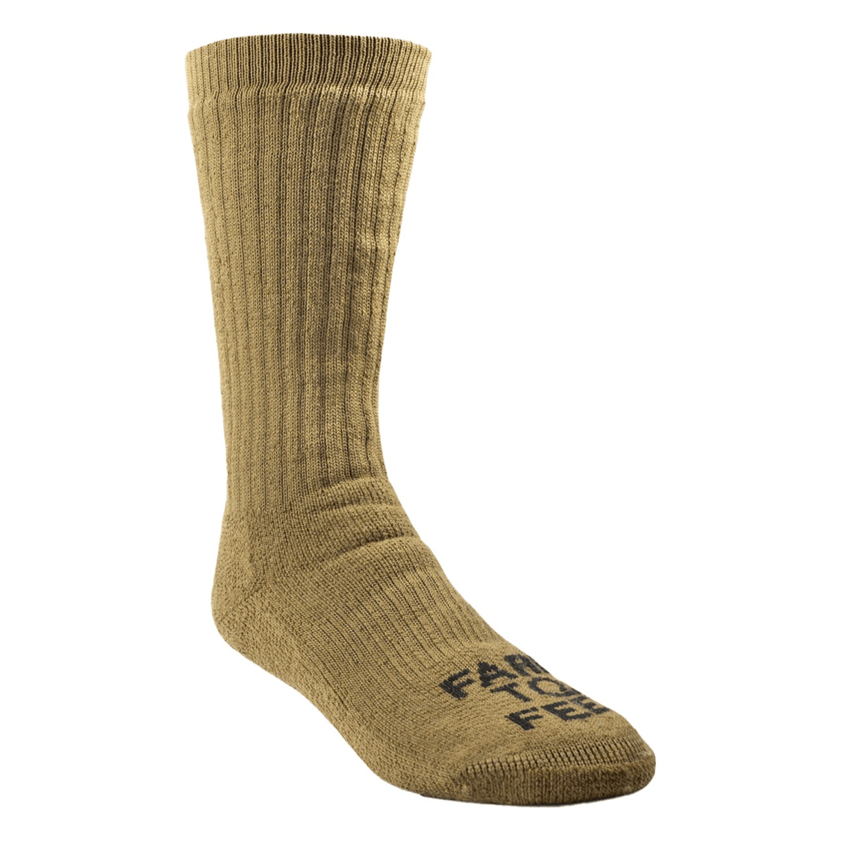 Farm to Feet Kodiak Full Cushion Boot Socks  -  Small / Coyote Brown