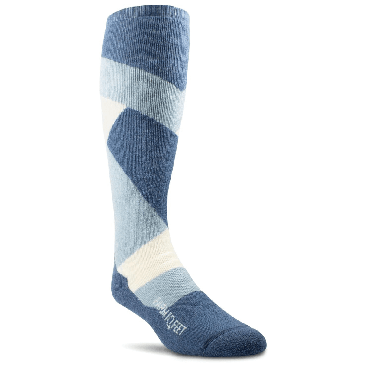 Farm to Feet Wilsall Extra Heavy Ski Socks  -  X-Large / Wooly Blue