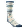 Farm to Feet Womens Hamilton Fair Isle Crew Socks  -  Small / Natural