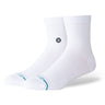 Stance Icon Quarter Socks  -  Medium / White