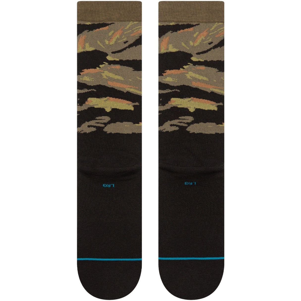 Stance Camo Warbird Crew Socks  -  Large / Camo