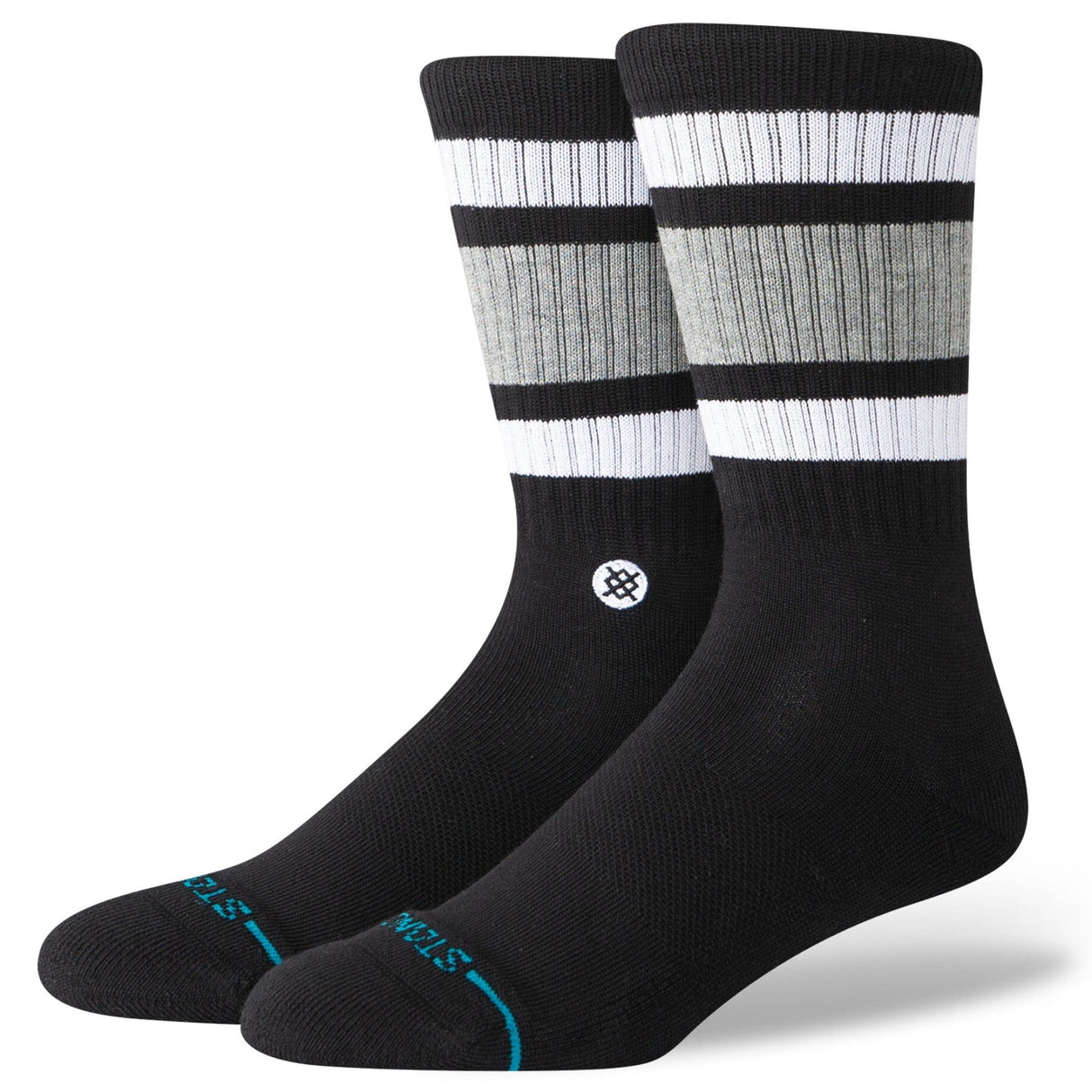 Stance Boyd ST Casual Crew Socks  -  Medium / Black