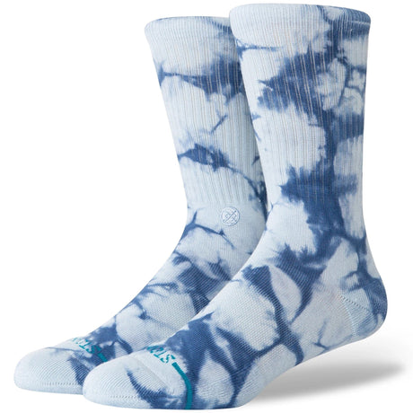 Stance Tied Up Crew Socks  -  Large / Ice Blue