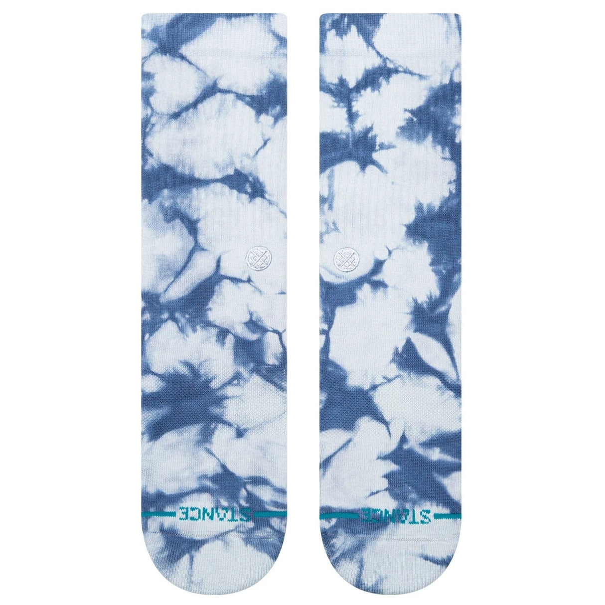 Stance Tied Up Crew Socks  -  Large / Ice Blue