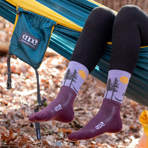 Farm to Feet Asheville Trail Light Cushion 3/4 Crew Socks  - 