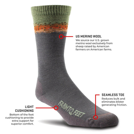 Farm to Feet Missoula Light Cushion Socks  - 