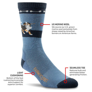 Farm to Feet Richmond Light Cushion Crew Socks  - 