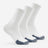 Thorlo Basketball Maximum Cushion Crew 3-Pack Socks  -  Large / White