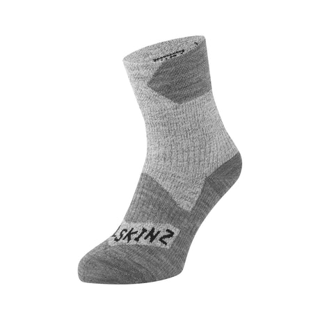 Sealskinz Bircham Waterproof All-Weather Ankle Socks  -  Small / Gray/Gray Marl