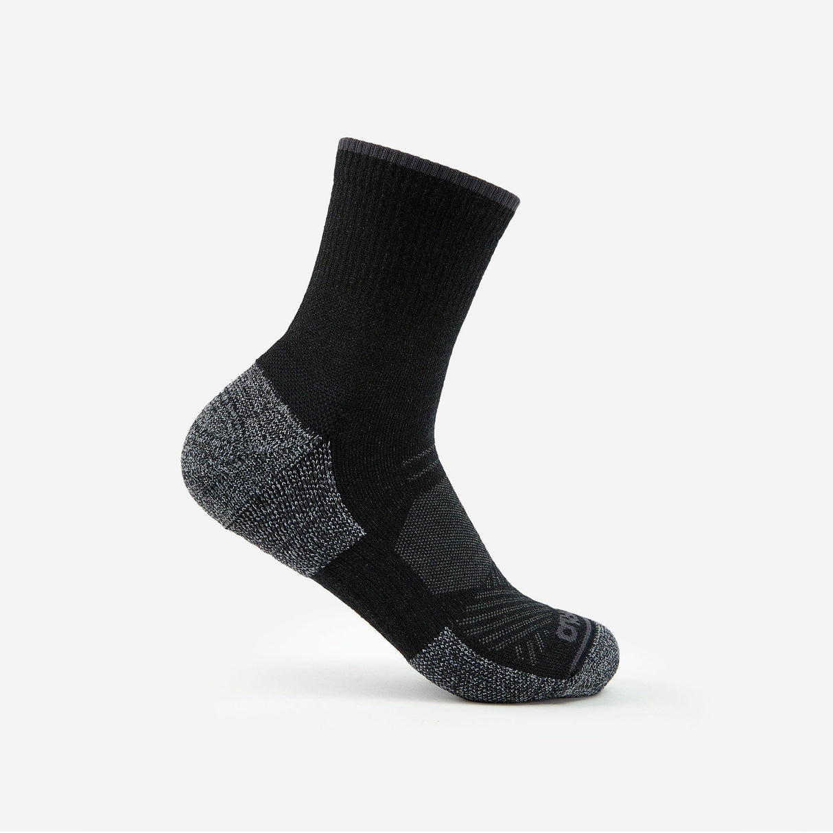 Thorlo Unisex Casual Light Cushion Ankle Socks  -  Medium / Black