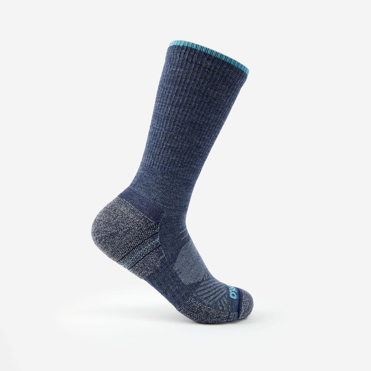 Thorlo Unisex Casual Light Cushion Mid Crew Socks  -  Medium / Fathom Heather