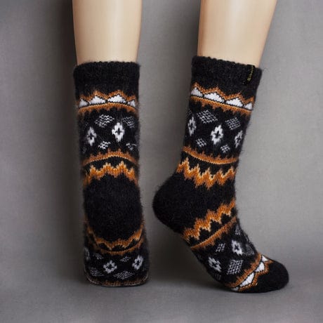 Siberia Spirit Western Diamond Crew Socks  - 