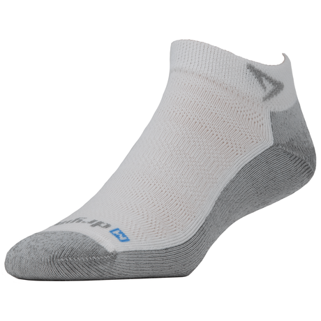 Drymax Running Mini Crew Socks  -  Small / White