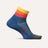 Feetures Elite Light Cushion Quarter Socks  -  Small / Solar Ascent