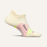 Feetures Elite Light Cushion No Show Tab Socks  -  Small / Sandy Melon