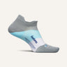 Feetures Elite Ultra Light No Show Tab Socks  -  Small / Gray Sky