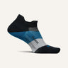 Feetures Elite Ultra Light No Show Tab Socks  -  Small / Black Sea