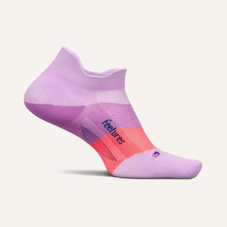 Feetures Elite Ultra Light No Show Tab Socks  -  Small / Orchid Sunset