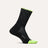 Feetures Elite Light Cushion Mini Crew Socks  -  Medium / Tempo Black