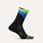 Feetures Elite Light Cushion Mini Crew Socks  -  Medium / Rhythmic Black