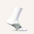 Feetures Elite Ultra Light Mini Crew Socks  -  Medium / White